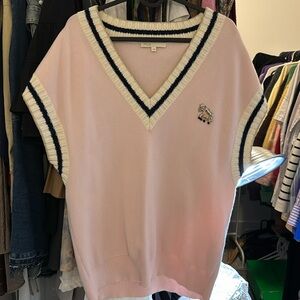 maje wool vest
